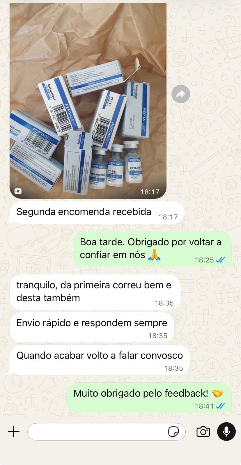 Conversa de feedback de cliente 1